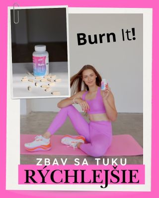 🔥 Najlepší spaľovač tukov na trhu – Burn it! 🔥 Nie je to len ďalší „fat burner“. Je to kombinácia prírodných extraktov,...