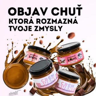 🤎🩷 Orieškové maslá #Elemfit 🥄, ktoré ste si zamilovali❤️ Jemné, krémové a 100 % prírodné – presne také, aké majú byť....