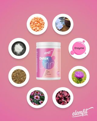 💚 Detox Drink – reštart zvnútra! Prírodná zmes s vitamínom C, enzýmami, inulínom, ibištekom, feniklom, MSM a echinaceou...