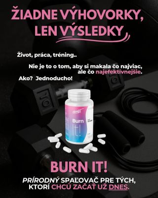 🔥 Žiadne výhovorky. Len výsledky – s Burn It od Elemfit! Nie je to o tom, makať viac. Je to o tom, ale makať efektívne 💪 💥...